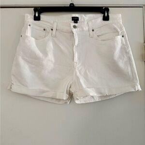 J. Crew White Jean Shorts for Women